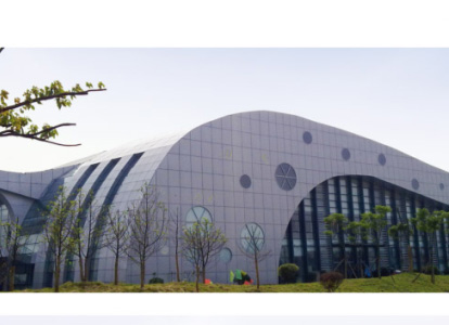 鹤壁会议中心外景网架工程